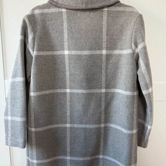 Marine Layer Gray Wool Blend Jacket - Picture 3 of 5